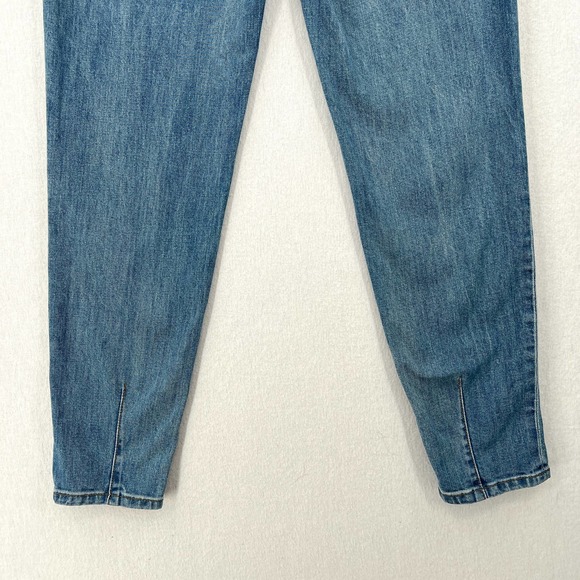 IRO Jeans Womens 28 Blue Silver Jones Sequin Embellished Mid Rise Slim Leg Denim - Picture 8 of 15